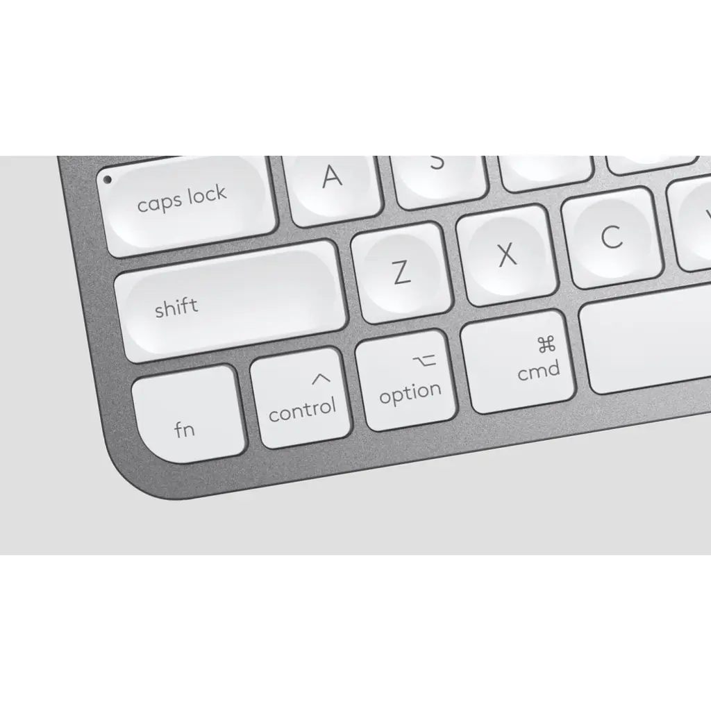 Клавіатура Logitech MX Keys Mini For Mac Wireless Illuminated Pale (920-010526) Grey [68419] - фото 5