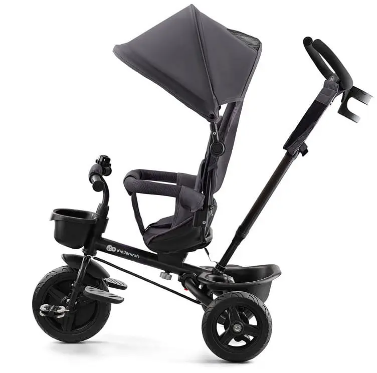 Дитячий триколісний велосипед Kinderkraft Aveo malachite grey (5902533922338) - фото 2