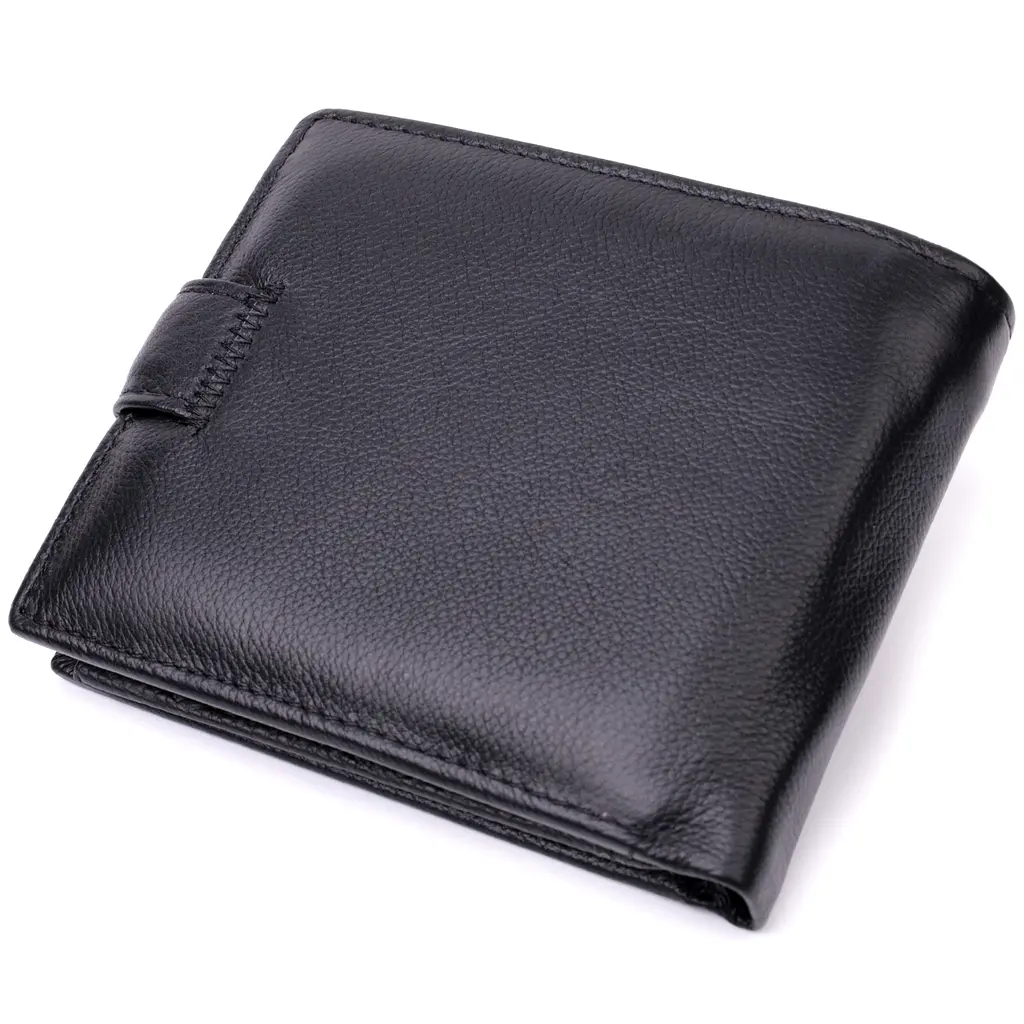 Кожаный мужской бумажник ST Leather 12х10х2 см acs0028283 - фото 2