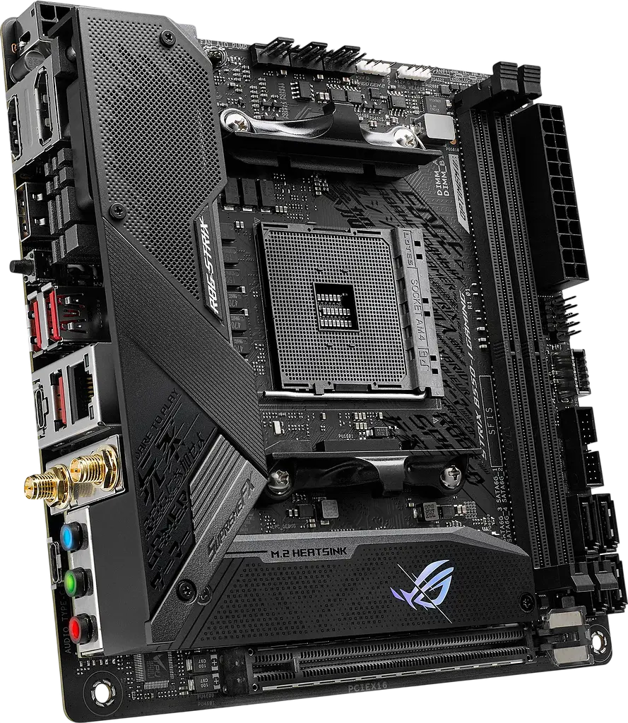 Материнська плата Asus B550-I ROG Strix Gaming Socket AM4 (ROG STRIX B550-I GAMING) Б/В - фото 2