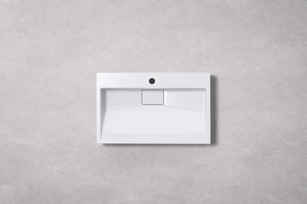 Умивальник VBI Este підвісний з отвором під змішувач 60x38 см white VBI-019905