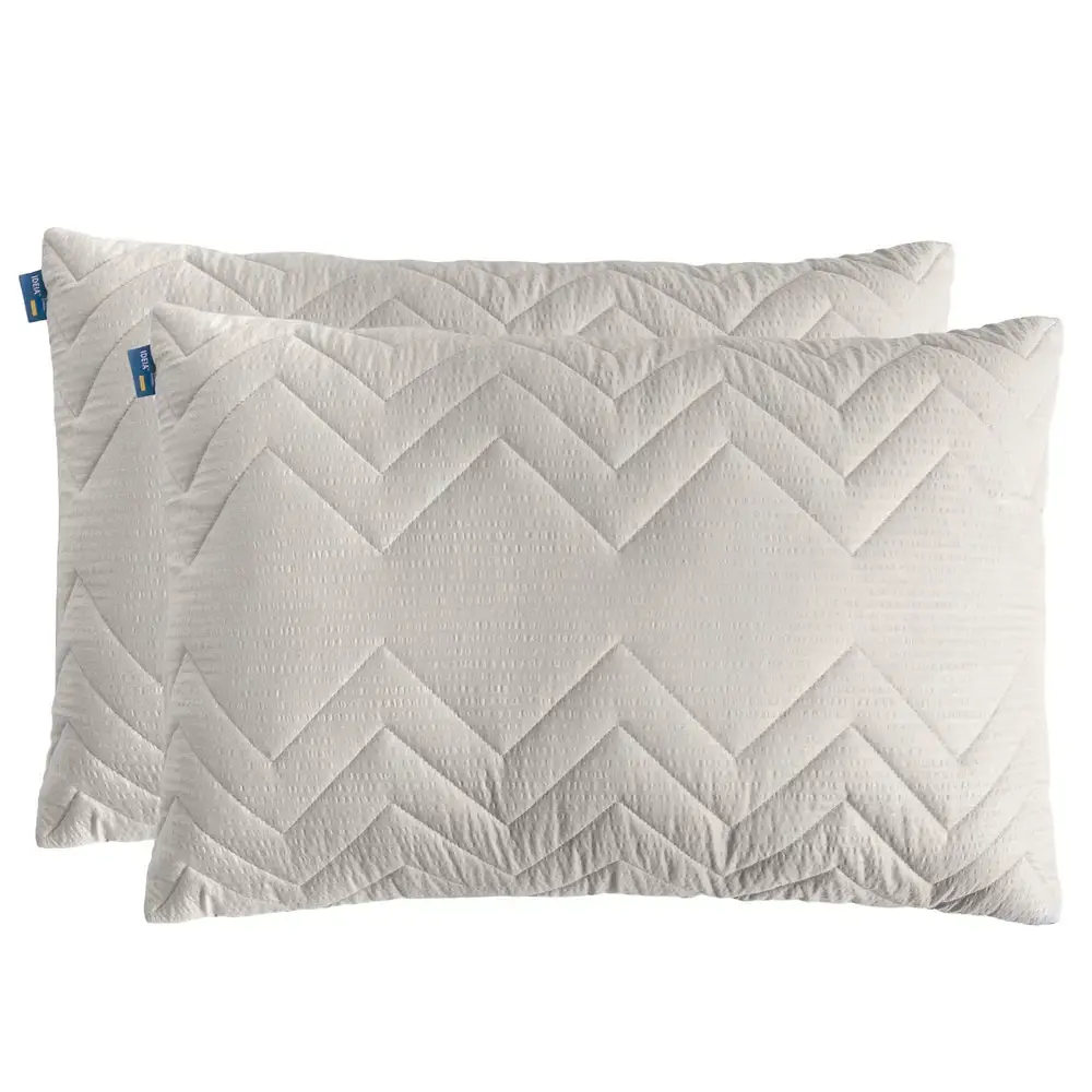 Подушка Ideia Nordic Comfort+ з блискавкою 50х70 см перламутрово-сіра (8000034694) - фото 2