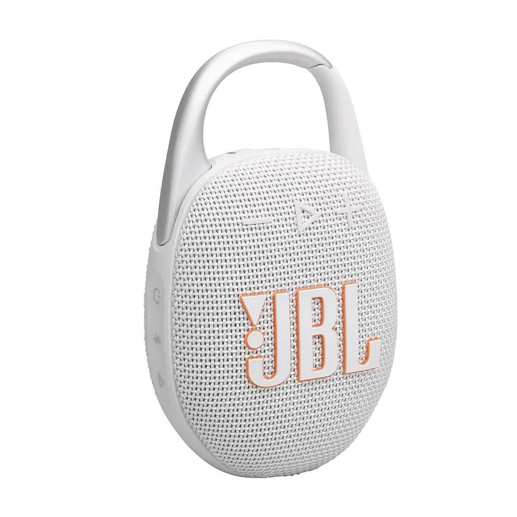 Портативна колонка JBL Clip 5 White - фото 5