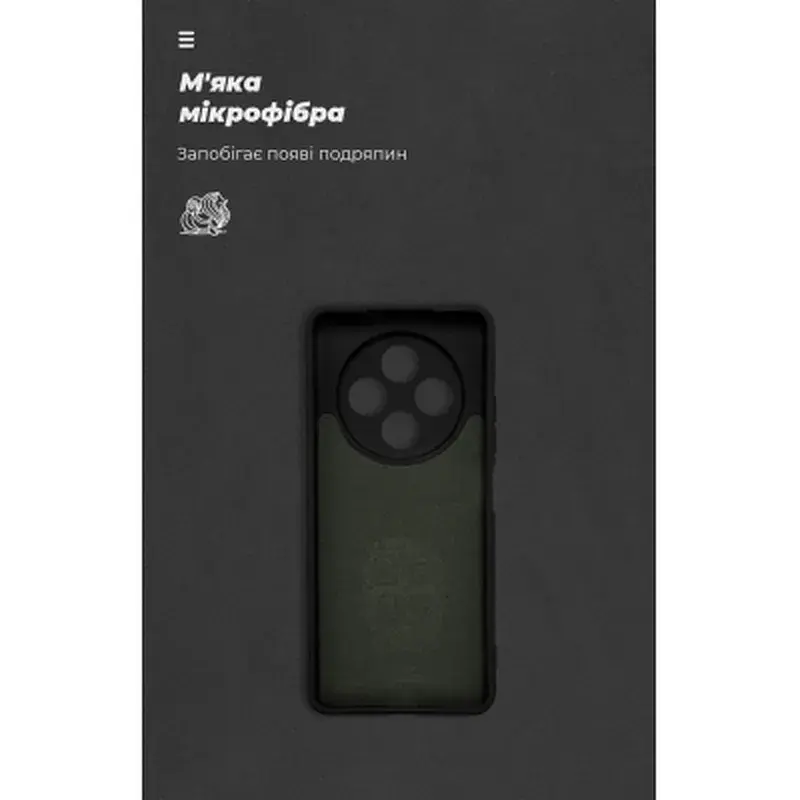 Чохол до мобільного телефона Armorstandart ICON Tecno Spark 30 4G (KL6) Camera cover Black (ARM81365) - фото 4