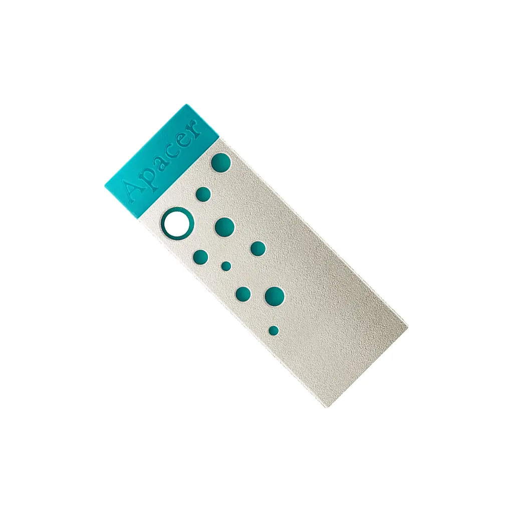 USB флеш накопичувач Apacer 32GB AH11J Turquoise Green USB 2.0 (AP32GAH11JG-1) - фото 2