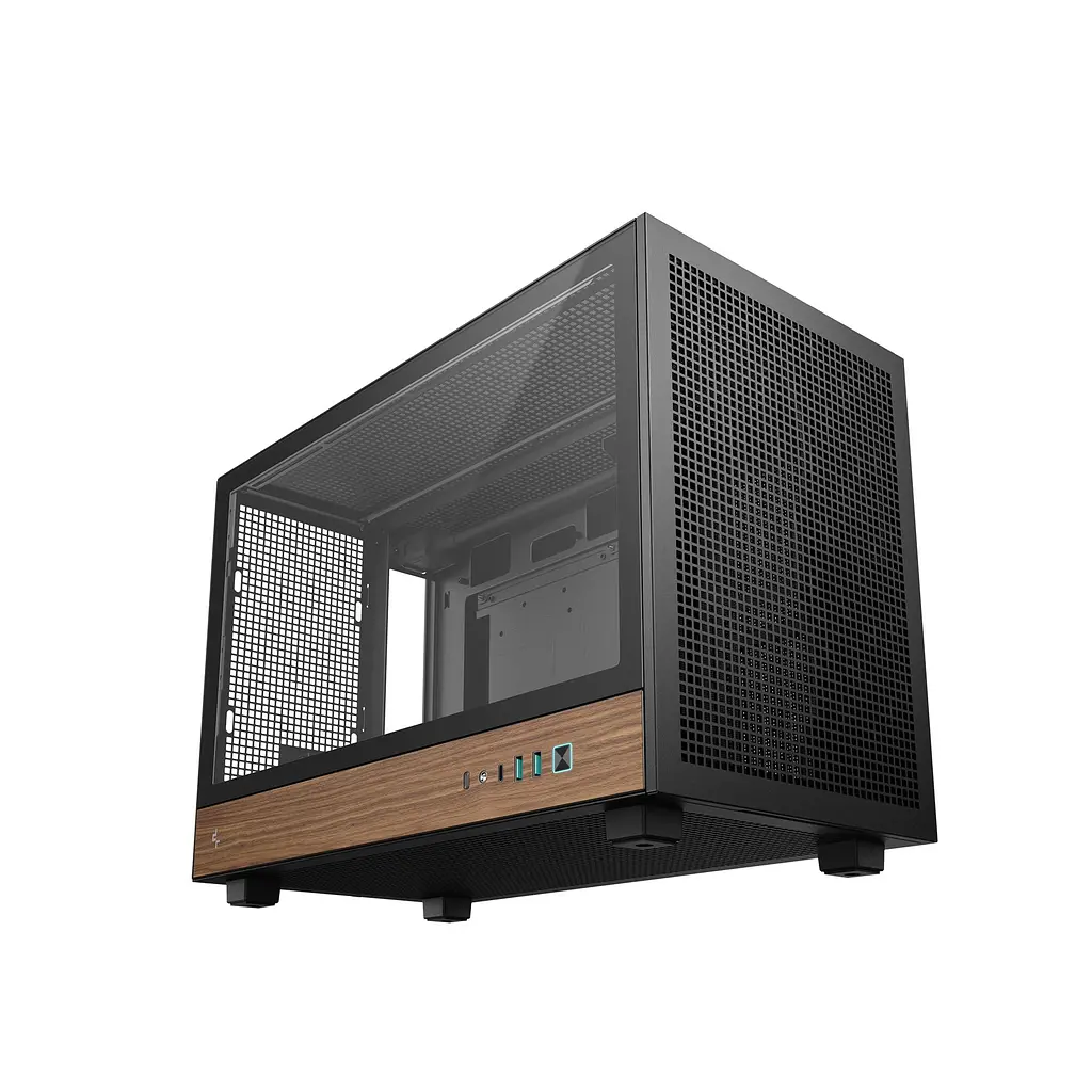 Корпус DeepCool CH260 Wood Black (R-CH260-BKNWM0-G-1) - фото 9