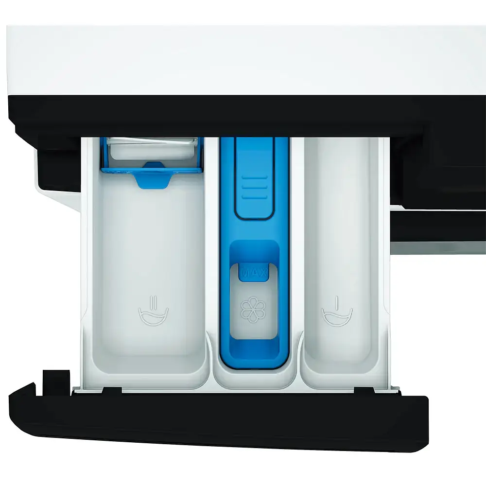 Whirlpool Пральна машина Whirlpool фронтальна, 7кг, 1400, A, 49.6см, дисплей, пара, інвертор, люк чорний, білий - фото 6