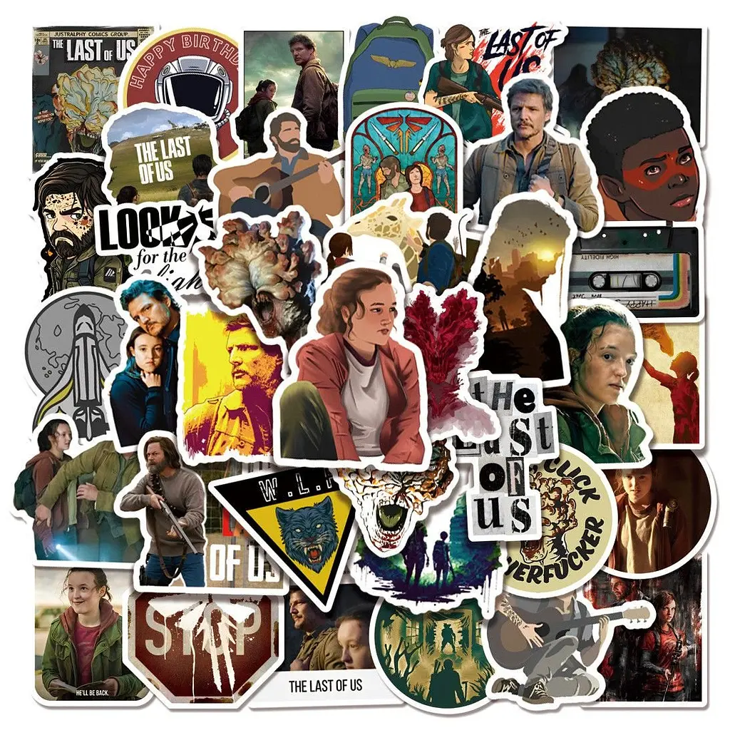 Стикерпак GeekLand The Last of Us 50 штук - фото 2