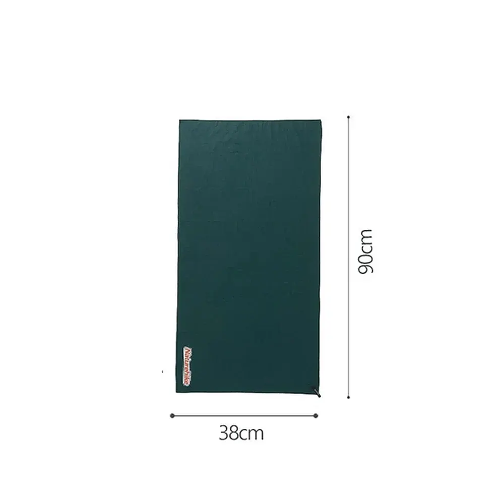 Швидковисихаючий рушник Naturehike CNK2300SS010 90х38 см поліамід темно-зелений