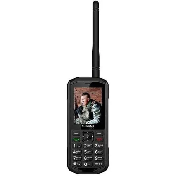 Телефон Sigma X-treme Pa68 WAVE 2.4" черный - фото 2