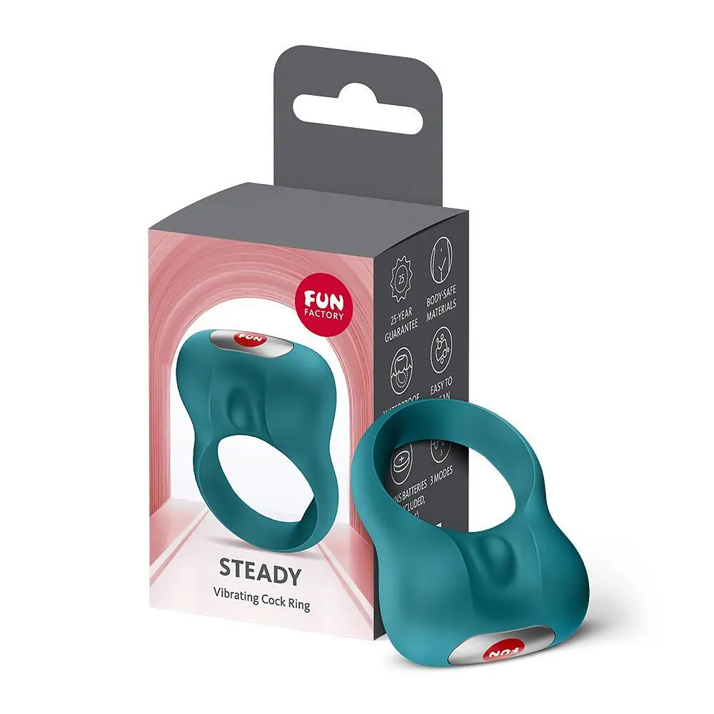 Ерекційне віброкільце Fun Factory Steady - фото 4