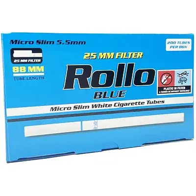 Гильзы Rollo Extra Slim 5.5х25мм Blue 200 шт. - фото 2