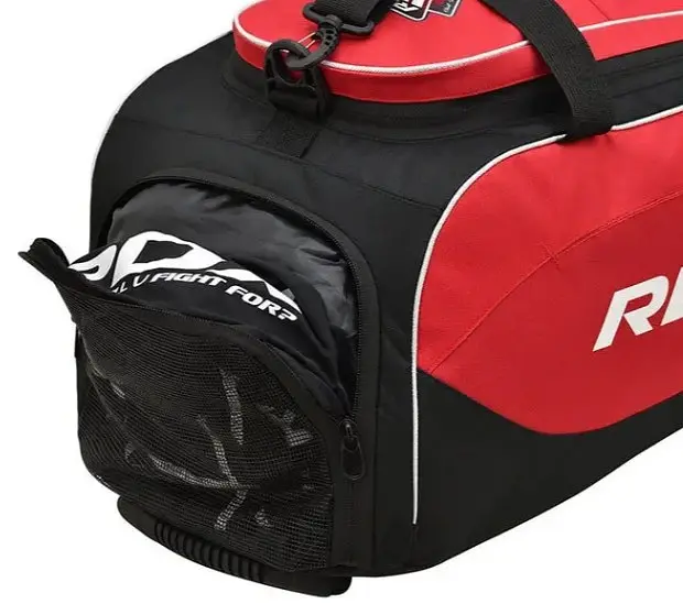 Спортивна сумка RDX R1 Duffel Bag with Backpack Straps Black/Red (GKB-R1B) - фото 7