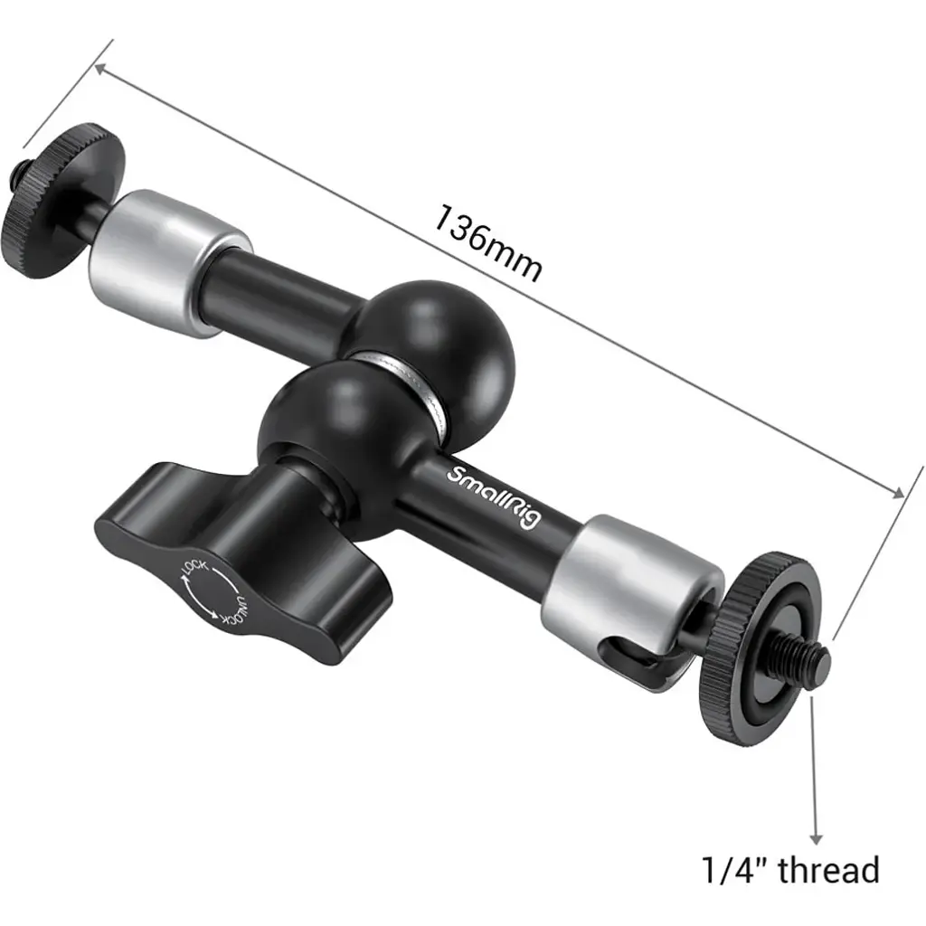 Шарнирный кронштейн SmallRig Articulating Arm [2065B] [109245] - фото 4