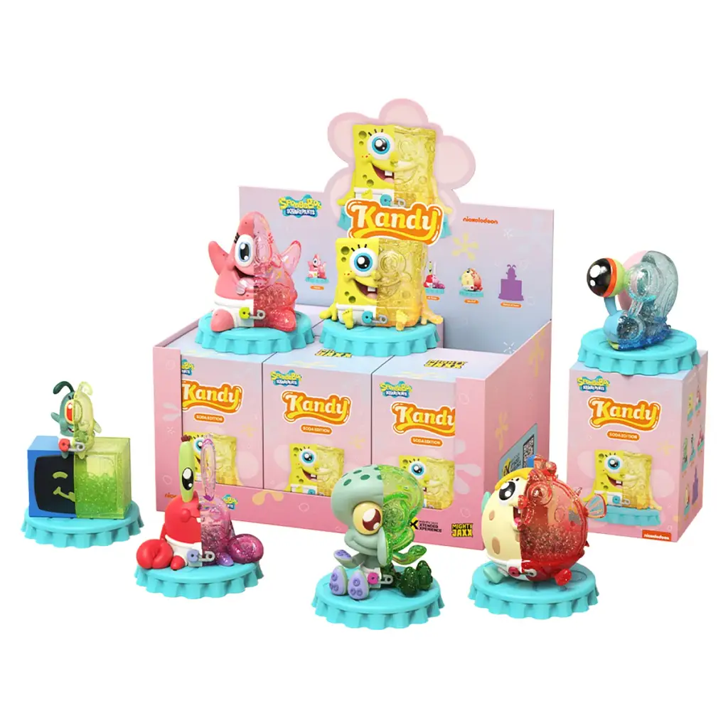 Фігурка Mighty Jaxx сюрприз Kandy Soda edition Губка Боб (LND-22KXSBSPBB13) - фото 5