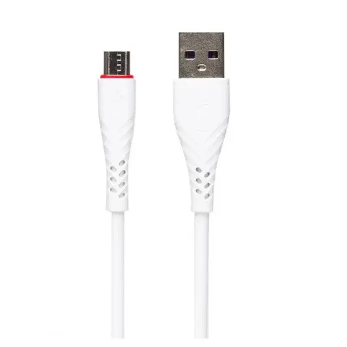 Кабель SkyDolphin S02V USB - micro USB (M/M), 1 м, Білий (SDUSB-000590) - фото 2