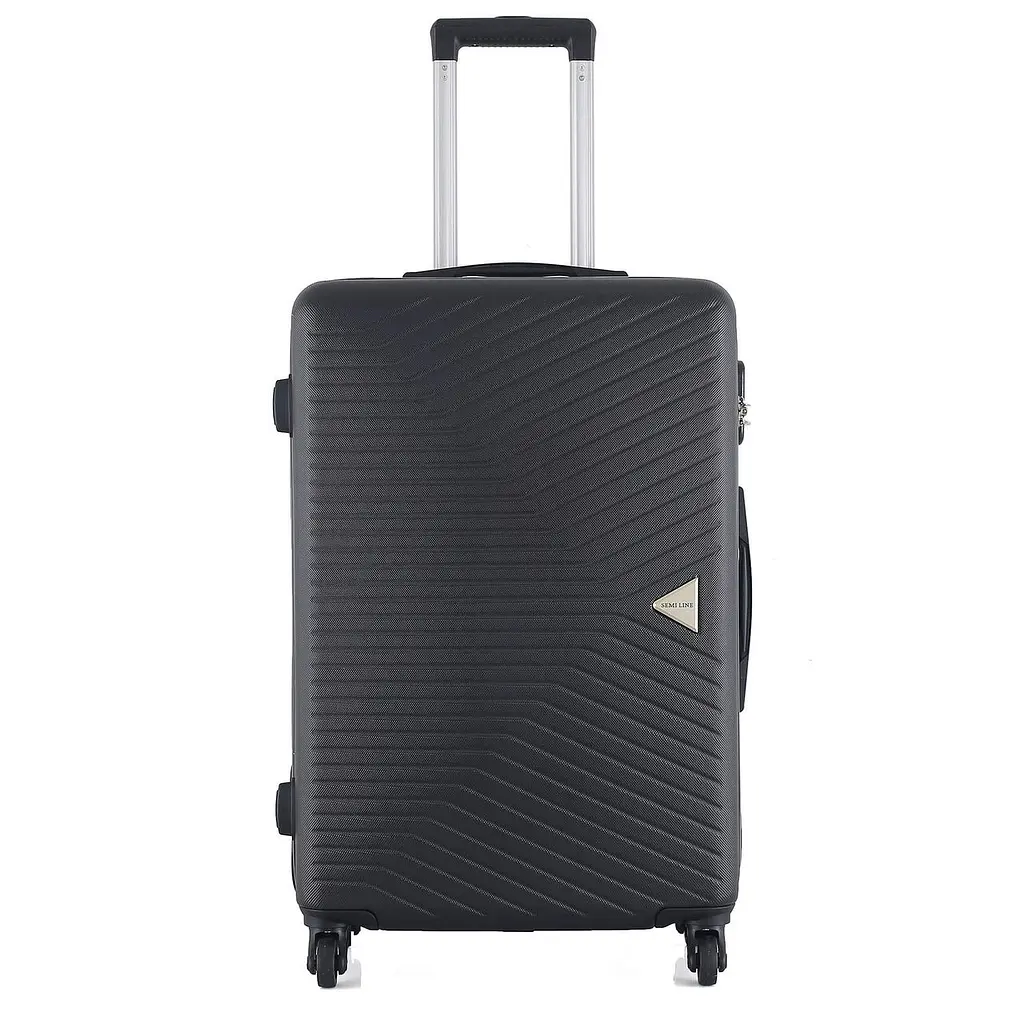 Валіза Semi Line 24" M Black (T5690-2) - фото 2
