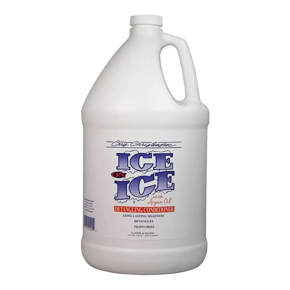 Кондиціонер Chris Christensen Ice on Ice для собак і котів для розплутування шерсті, 3,8 л - фото 5