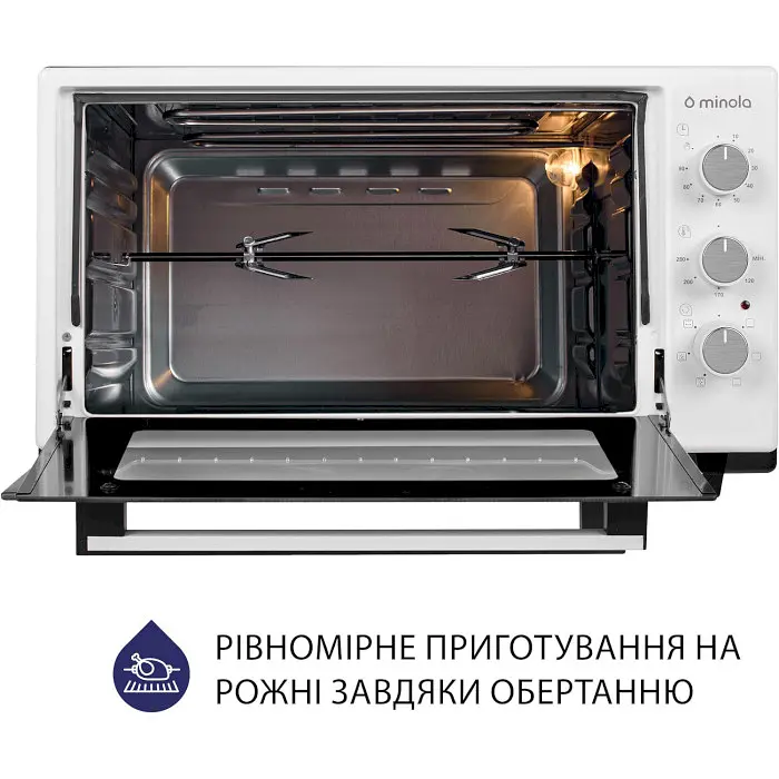 Электрическая печь Minola Foet 3714 WH - фото 10