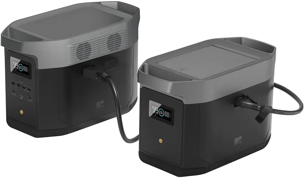 Комплект EcoFlow DELTA Max(2000) + DELTA Max Extra Battery (43-00365) - фото 2