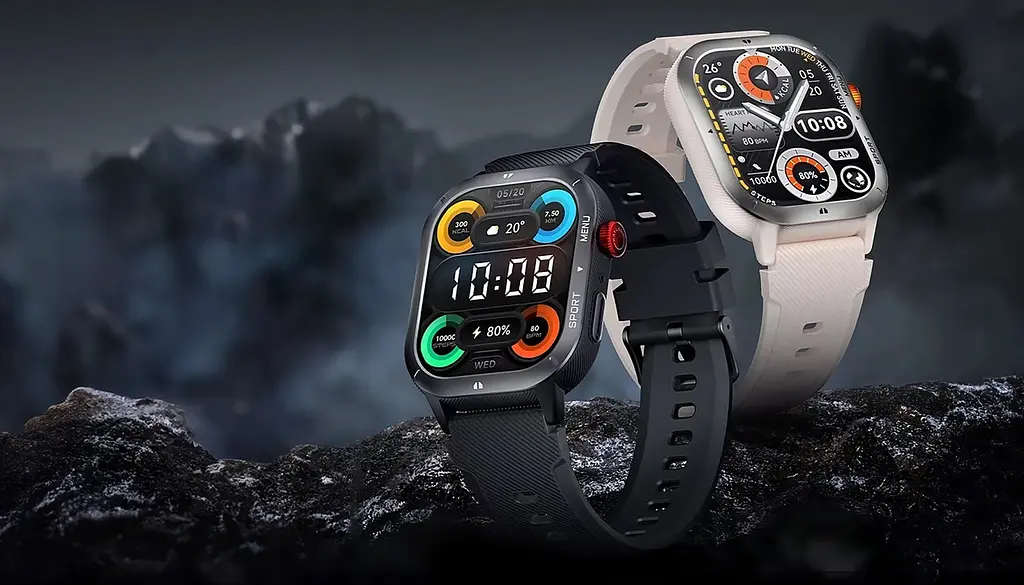 Умные часы Xiaomi Haylou Iron Neo (LS28) серебристые - фото 2