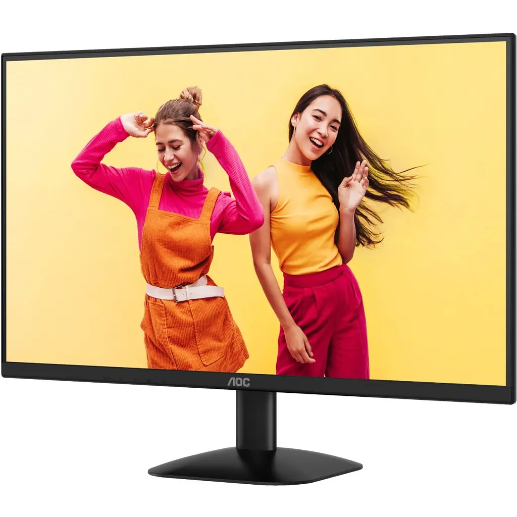 Монітор TFT 27" AOC Q27B35E, QHD IPS, 75Гц, HDMI, DP, чорний (Q27B35E) - фото 3