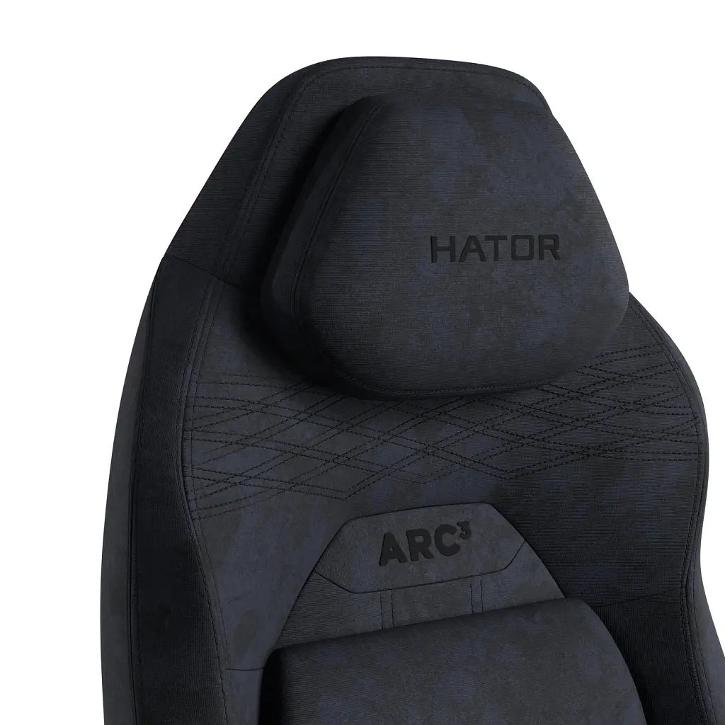 Крісло ігрове Hator Arc 3 S Velour Black (HTC3440S) - фото 4