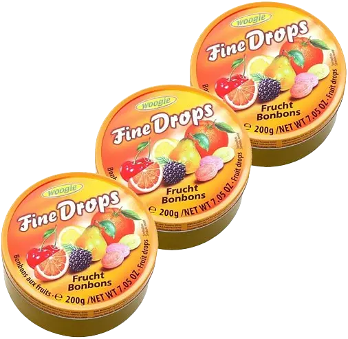 Льодяники Woogie Fine Drops зі смаком фруктів 200г - фото 5