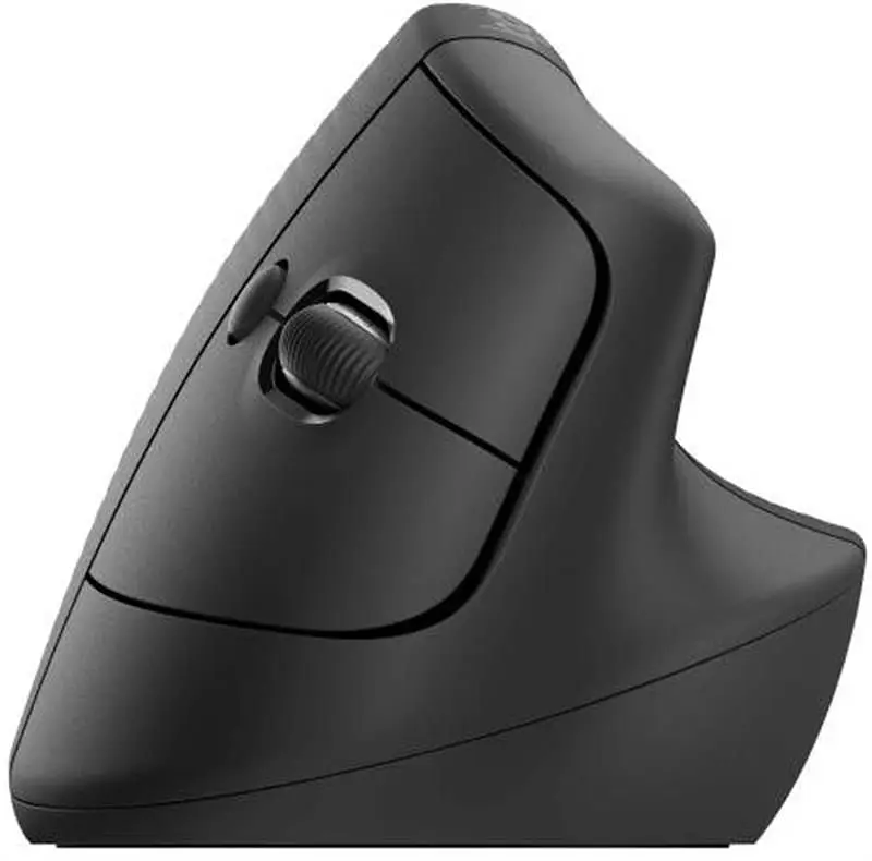 Комп'ютерна мишка бездротова Logitech Lift Vertical Ergonomic Graphite (910-006473) - фото 3