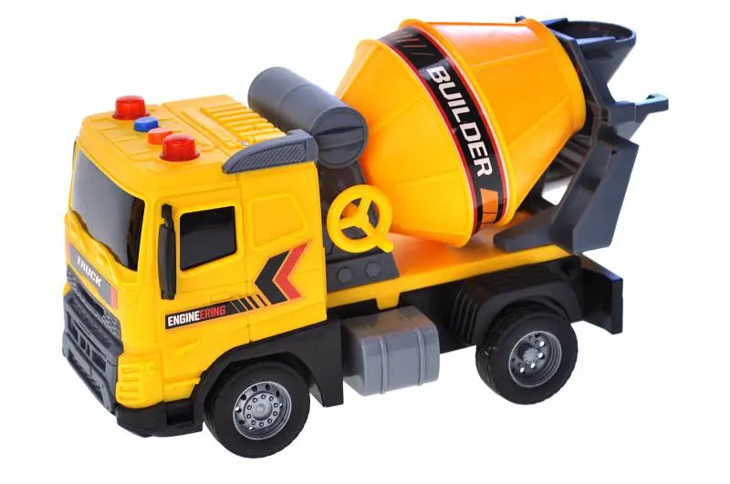 Іграшкова машинка вантажівка будівельна техніка інерційна City Working Truck Cars JS201 в коробці р.41х29х12, 5см - фото 3