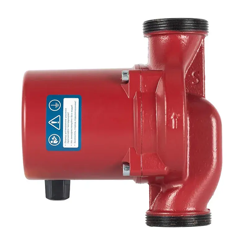 Насос циркуляційний 250Вт Hmax 8м Qmax 160л/хв Ø2" 180мм бордо + гайки Ø1¼″ LPS32-8/180B WETRON (774242) - фото 2