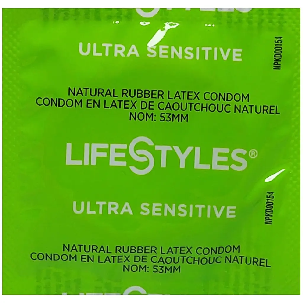 Презервативи LifeStyles Ultra Sensitive ультратонкі 12 шт. (ROZ6400230485) - фото 2