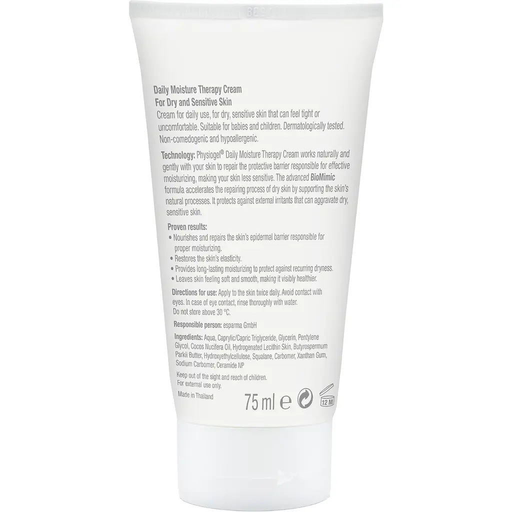 Зволожувальний крем Physiogel Daily Moisture Therapy для сухої та чутливої ​​шкіри 75 мл (4997002) - фото 2