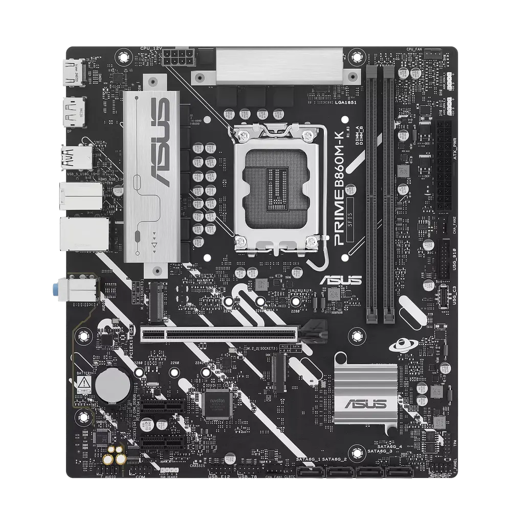 Материнcька плата Asus B860M-K Prime LGA 1851 (PRIME B860M-K) - фото 2