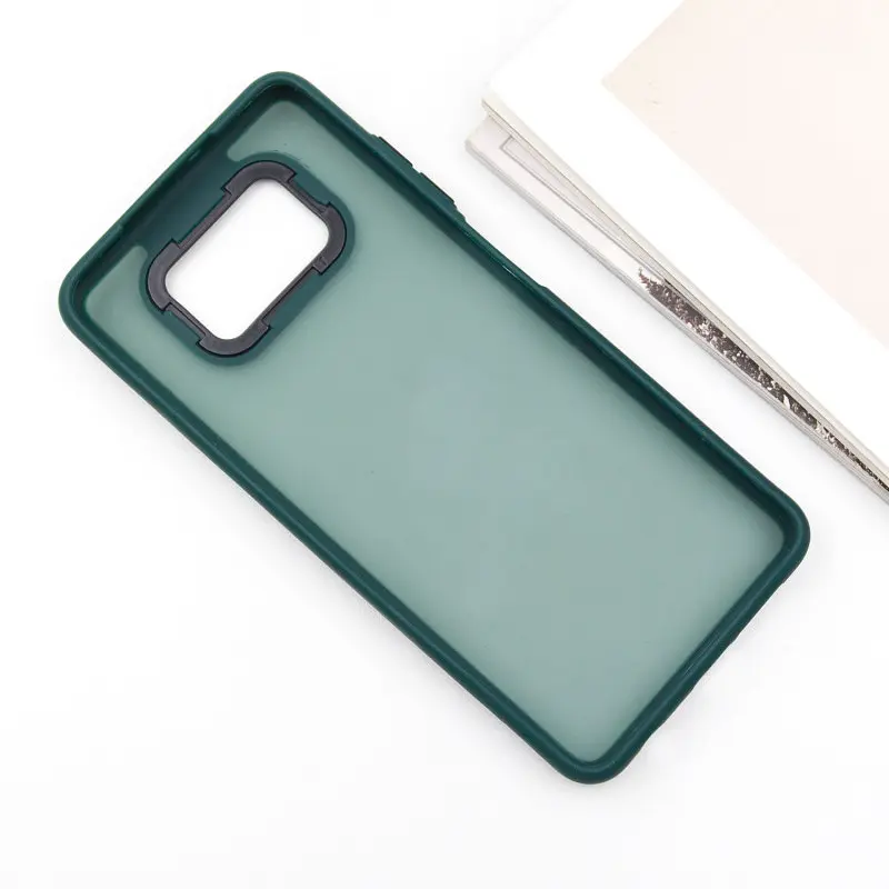 Чехол TPU+PC Lyon Frosted для Xiaomi Poco X3 NFC / Poco X3 Pro Green - фото 3