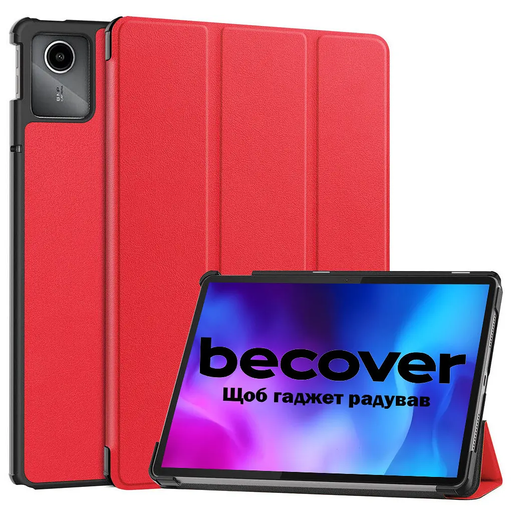 Чехол для планшета BeCover Smart Case Lenovo Tab M11 (2024) TB-TB330FU/Xiaoxin Pad 11 (2024) 11" Red (710459) - фото 4