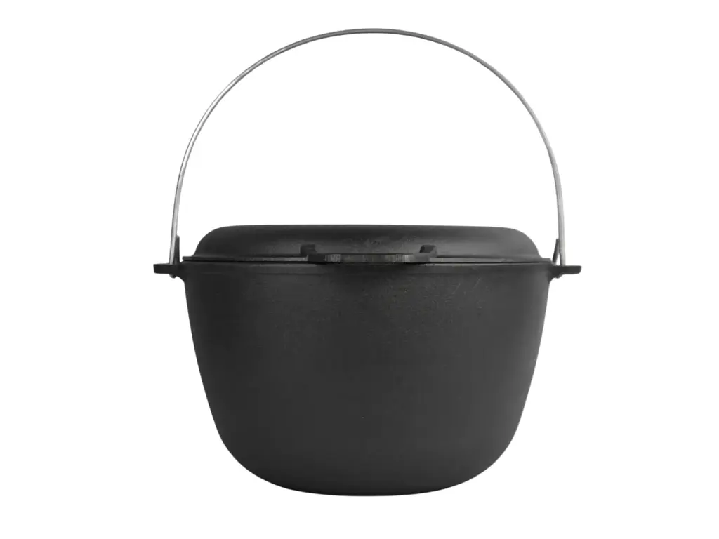 Казан чавунний азійський Brizoll з кришкою-сковородою 10 л (KT10-2) - фото 2