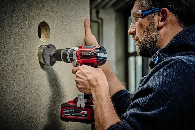Шуруповерт-дрель ударная аккумуляторная Professional TP-CD 18·60 Li-i BL - Solo PXC 18В Einhell teh0025363 - фото 6