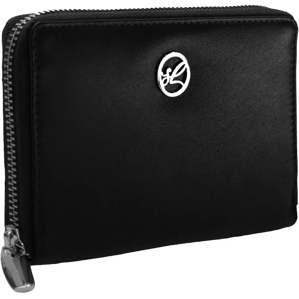 Жіночий гаманець Semi Line RFID шкіряний Black - фото 3