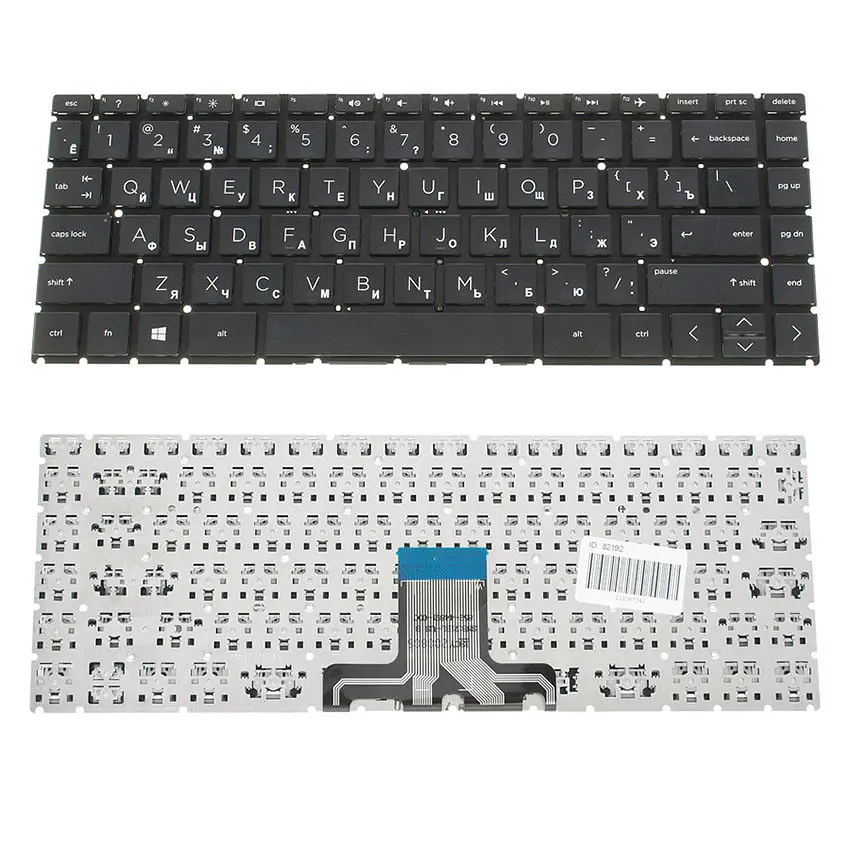 Клавіатура для ноутбука HP (14-CM 14-CK) rus чорний без фрейма