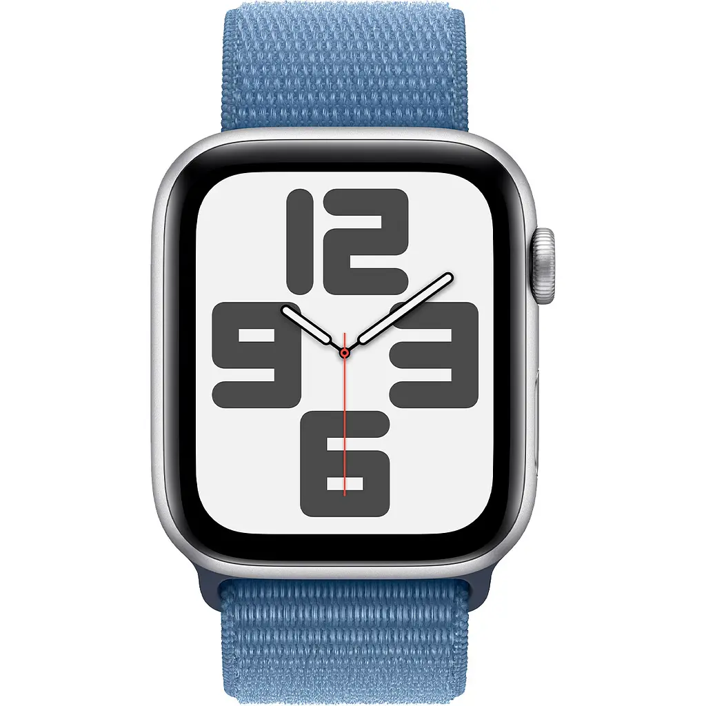 Смарт-часы Apple Watch SE 2 GPS 44mm Silver Aluminium Case with Winter Blue Sport Loop [MREF3] [95093] - фото 2