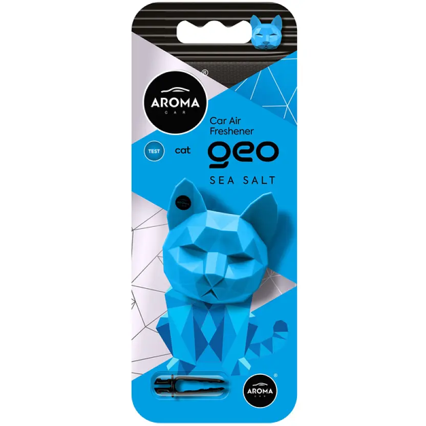 Ароматизатор в авто Арома Car Geo Cat Polymer Sea Salt (5904224121488) - фото 2