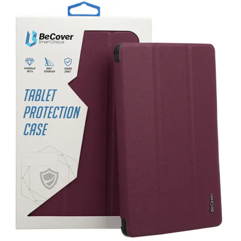 Чохол до планшета BeCover Smart Case Xiaomi Pad 8 / 8 Pro 11.2" Red Wine (714593) - фото 5