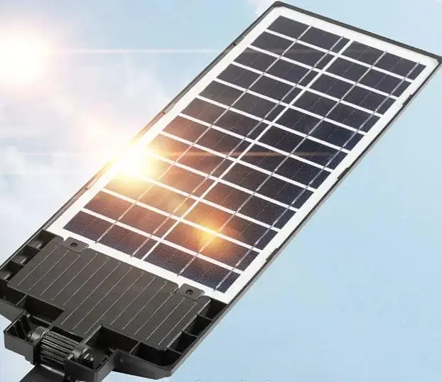 Вуличний світлодіодний 300 Led ліхтар із сонячною батареєю та датчиком руху прожектор із пультом Happy Home W789A-5 - фото 5