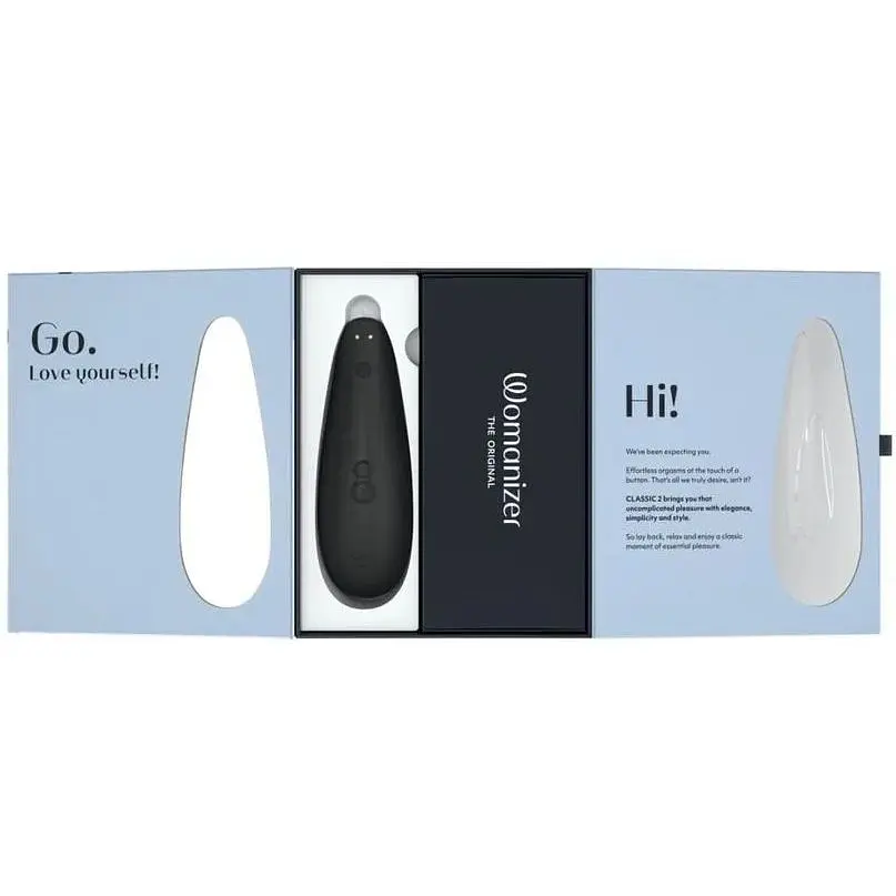Вакуумный клиторальный стимулятор Womanizer Classic 2 Black - фото 7