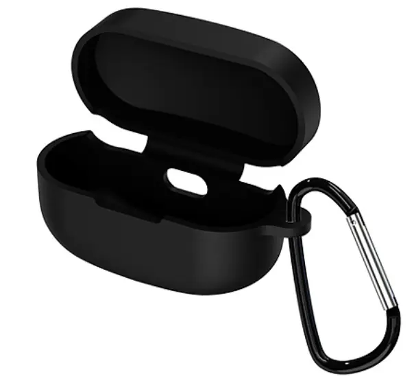 Чехол-накладка DK Silicone Candy Friendly с карабином для Sony WF-1000XM4 (black) - фото 5