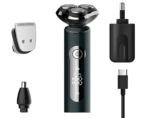Мужская бритва 3 в 1 - USB + чехол Adler ADEG 2940 - фото 2