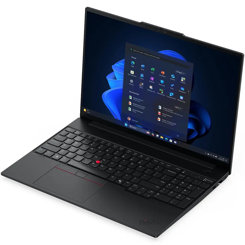 Ноутбук Lenovo ThinkPad E16 Gen 3 Intel Core Ultra 5 225U до 4, 8 ГГц, 16 WUXGA, IPS, 16 ГБ DDR5, 512 ГБ SSD, Intel, чорний - фото 4