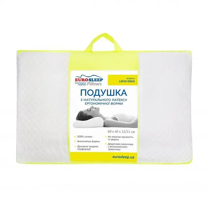 Подушка Eurosleep Latex Ergo - фото 2