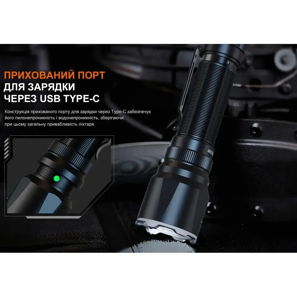 Ліхтар Fenix TK22R Black - фото 11